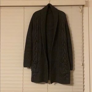 Cozy open front cardigan / Massimo Dutti